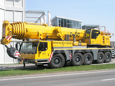 Avtodvigala Dvig Vrhnika 200 ton