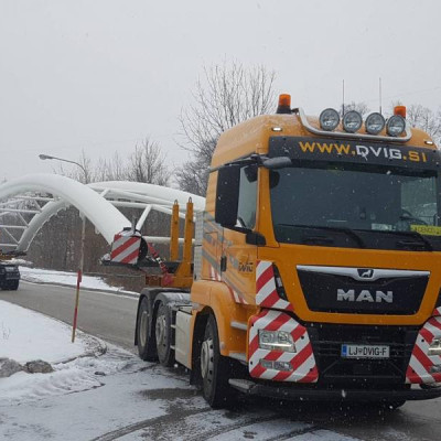 dvig transport mosta