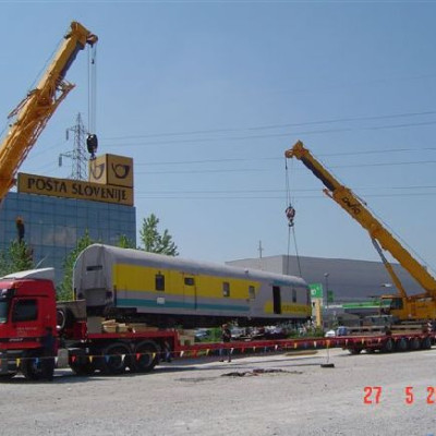 Dvigovanje poštnega vagona